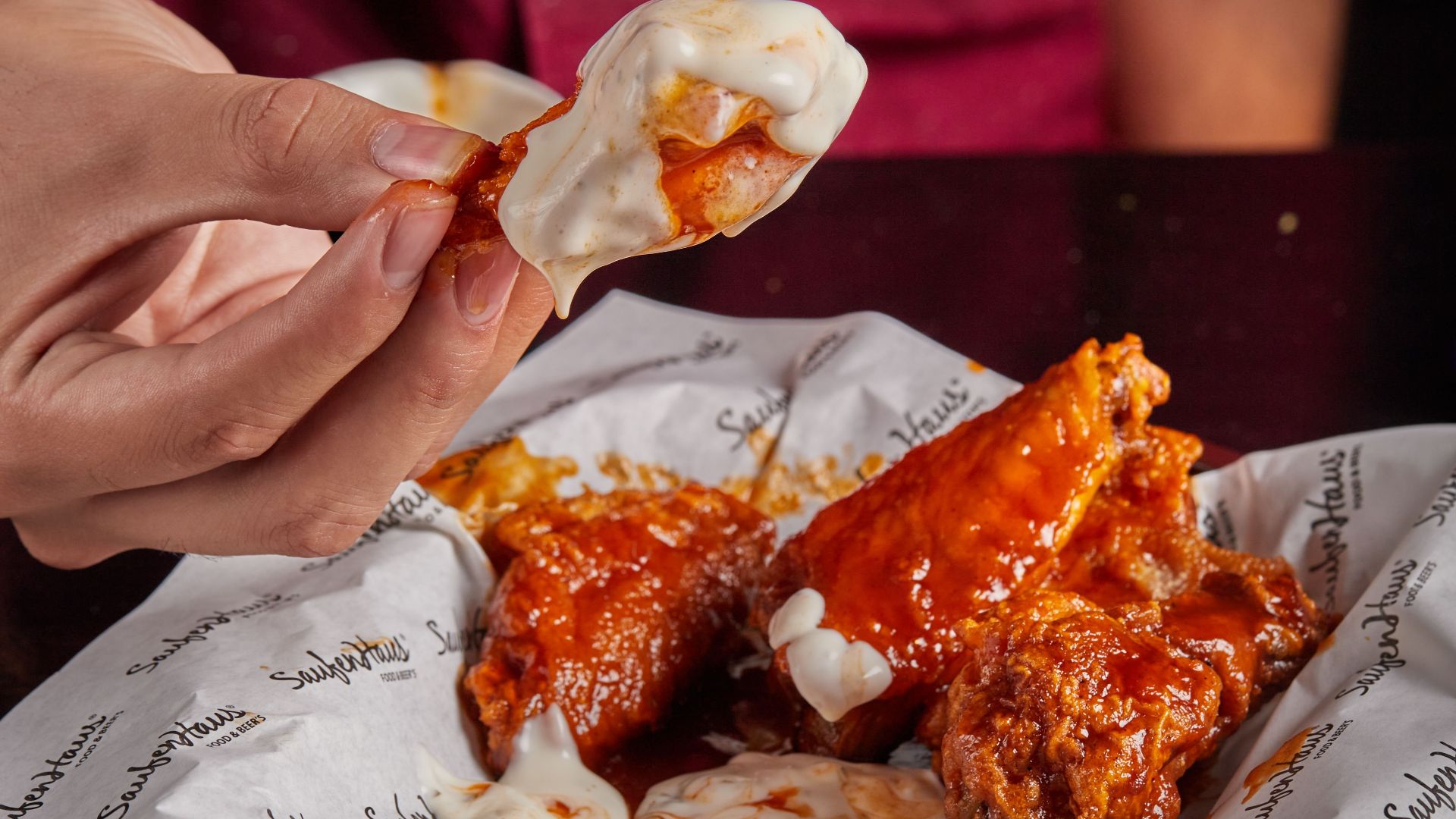 13. Ailes de poulet à la Buffalo