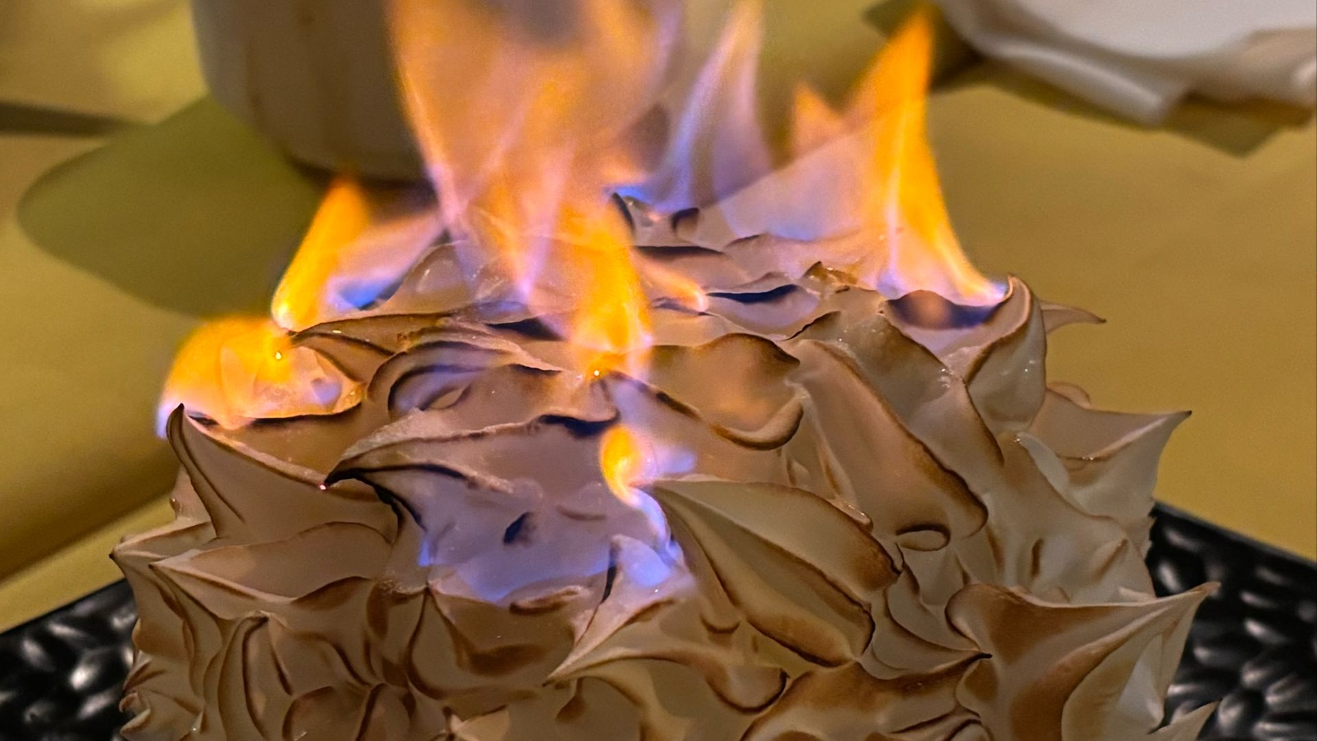 Baked Alaska en dessert