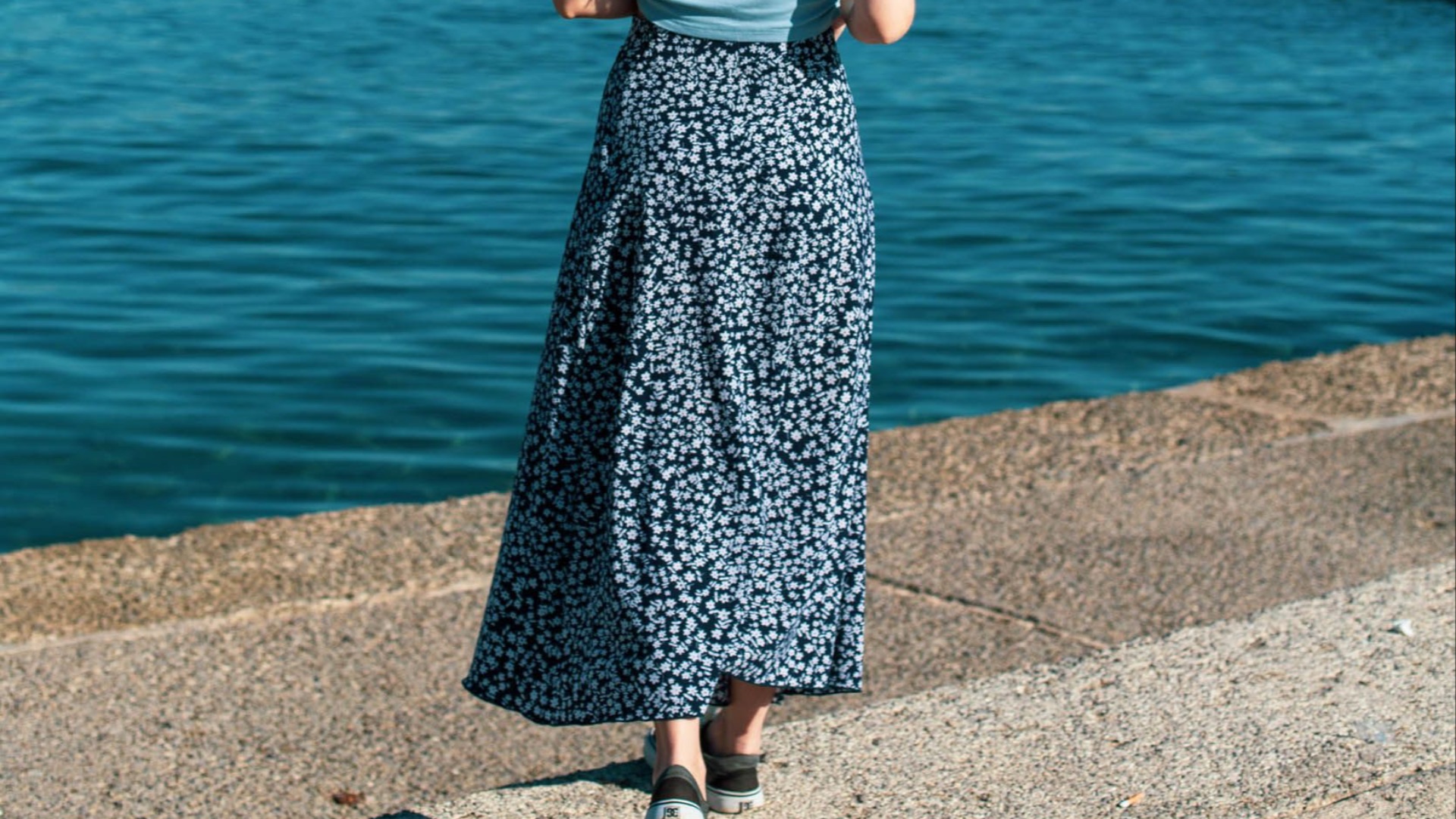 1. Les robes longues et les jupes longues sont exactement comme prévu