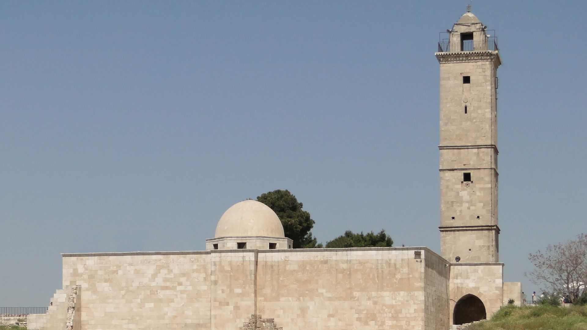 17. La Grande Mosquée d'Alep, en Syrie