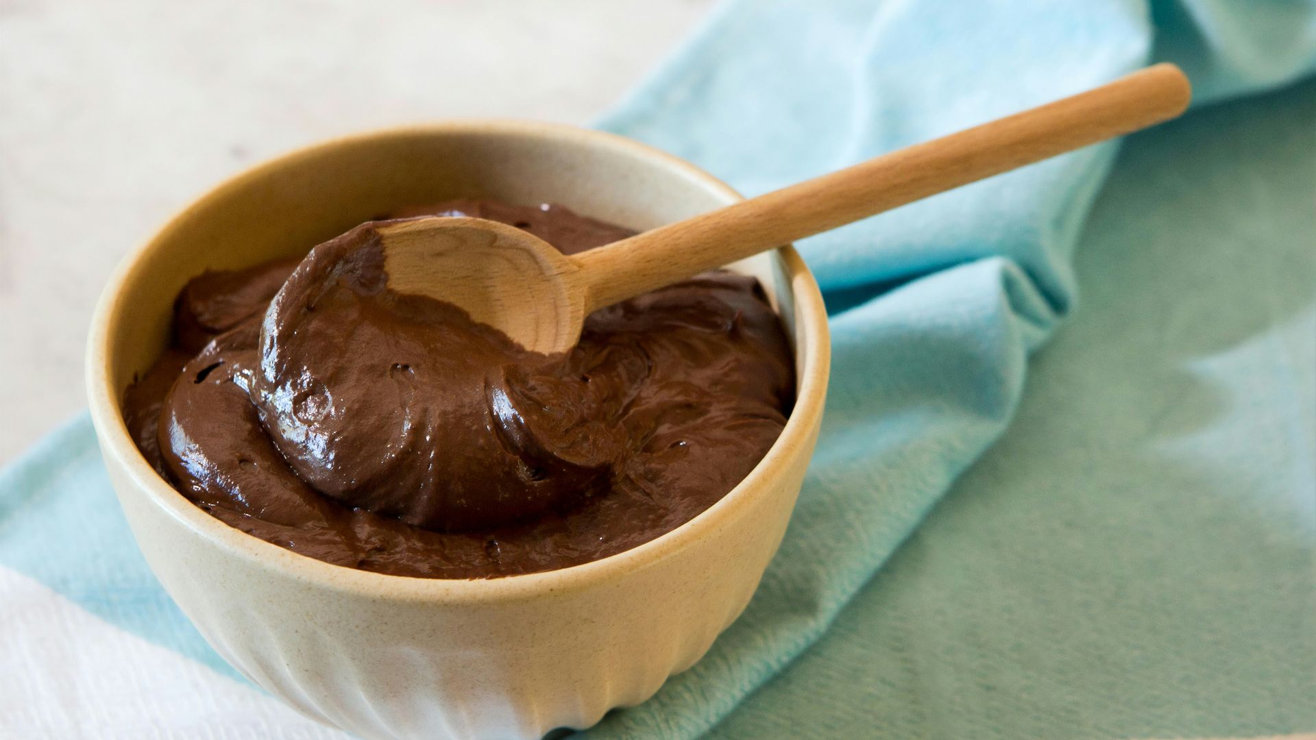 2. Mousse à l'avocat et au chocolat noir