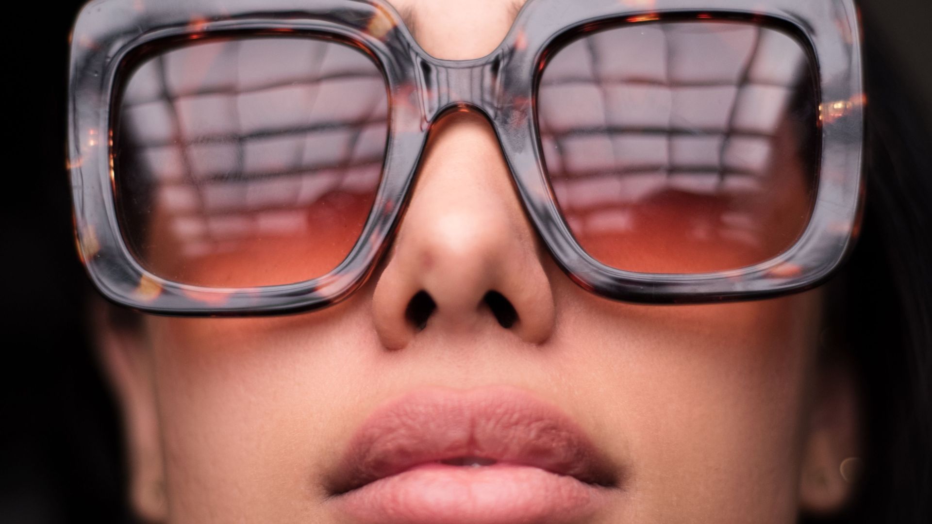 1. Lunettes de soleil oversize