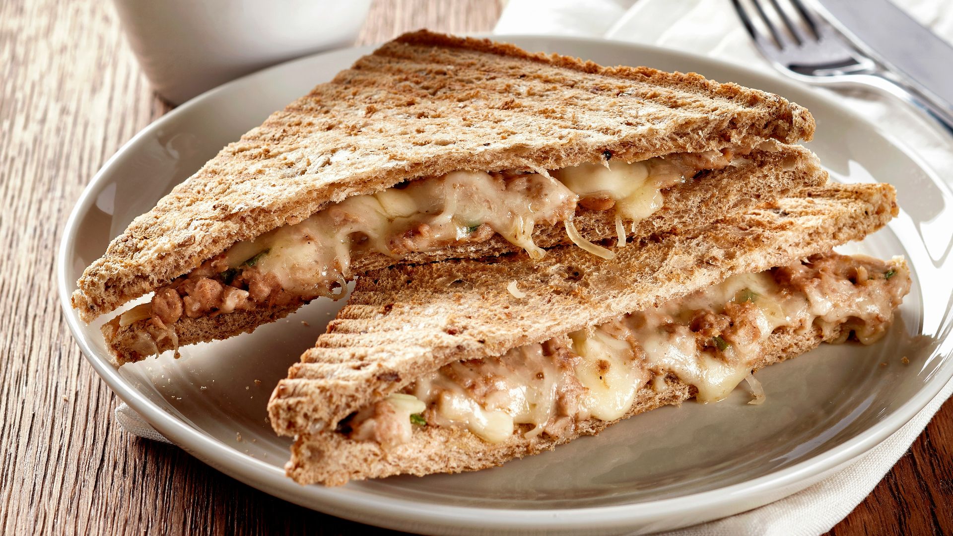 9. Sandwich au thon fondu