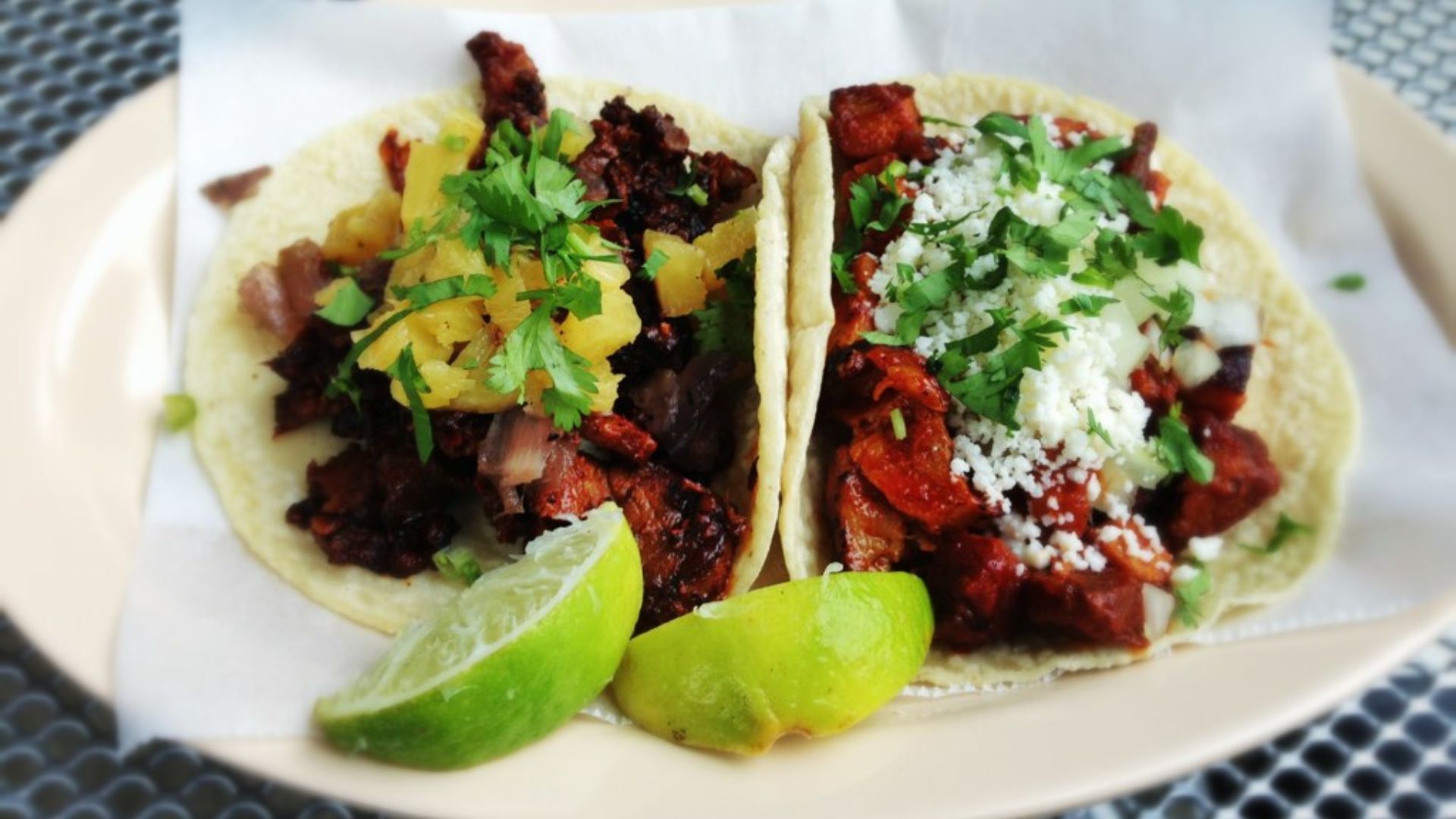 7. Tacos al pastor