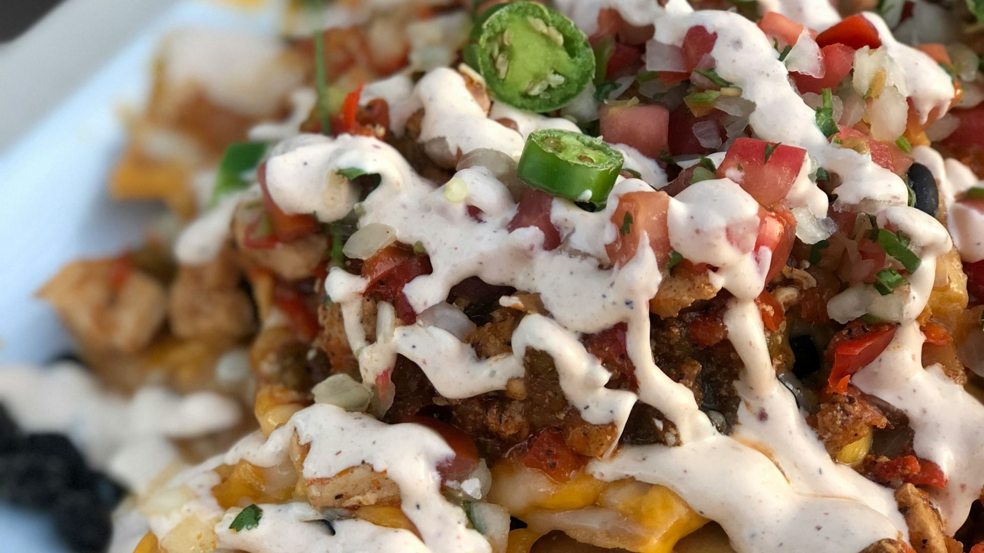 10. Nachos bien garnis
