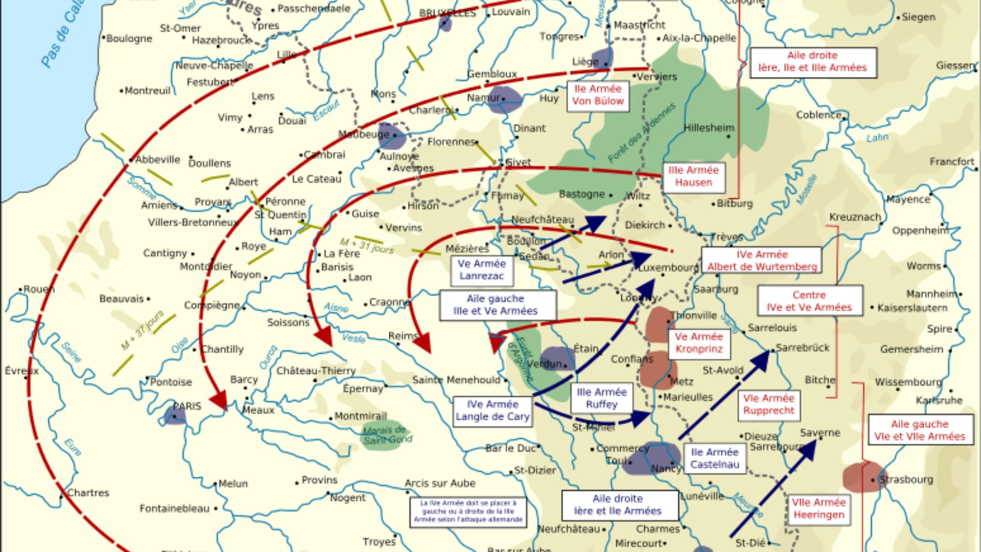 6. Le plan Schlieffen allemand