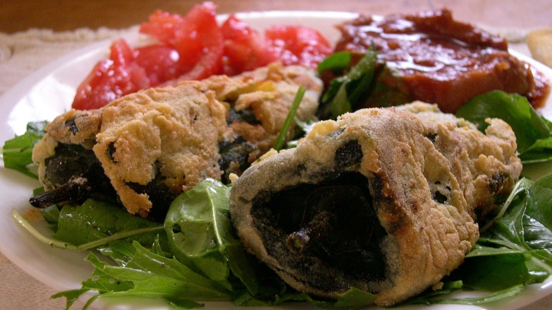 9. Assiette de « Chile Relleno »