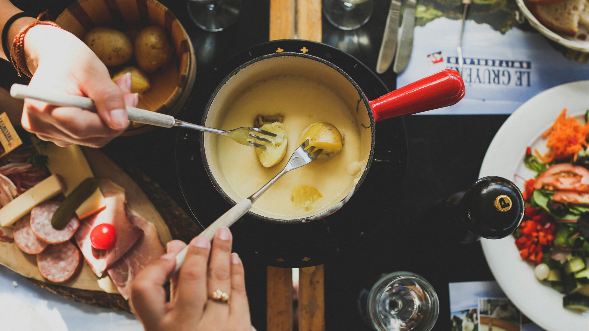 12. Fondue au fromage