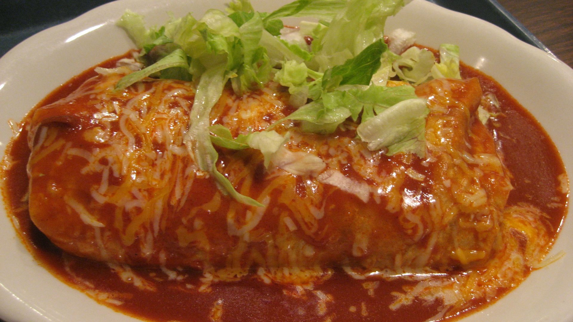 Wet burrito sauce