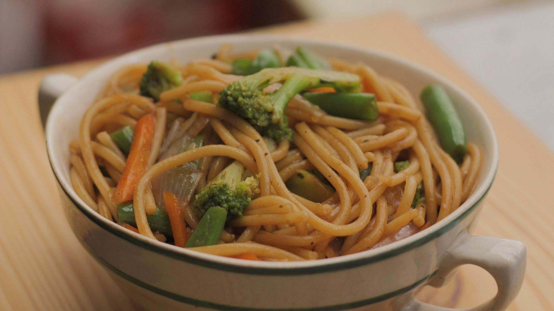 1. Chow mein en conserve