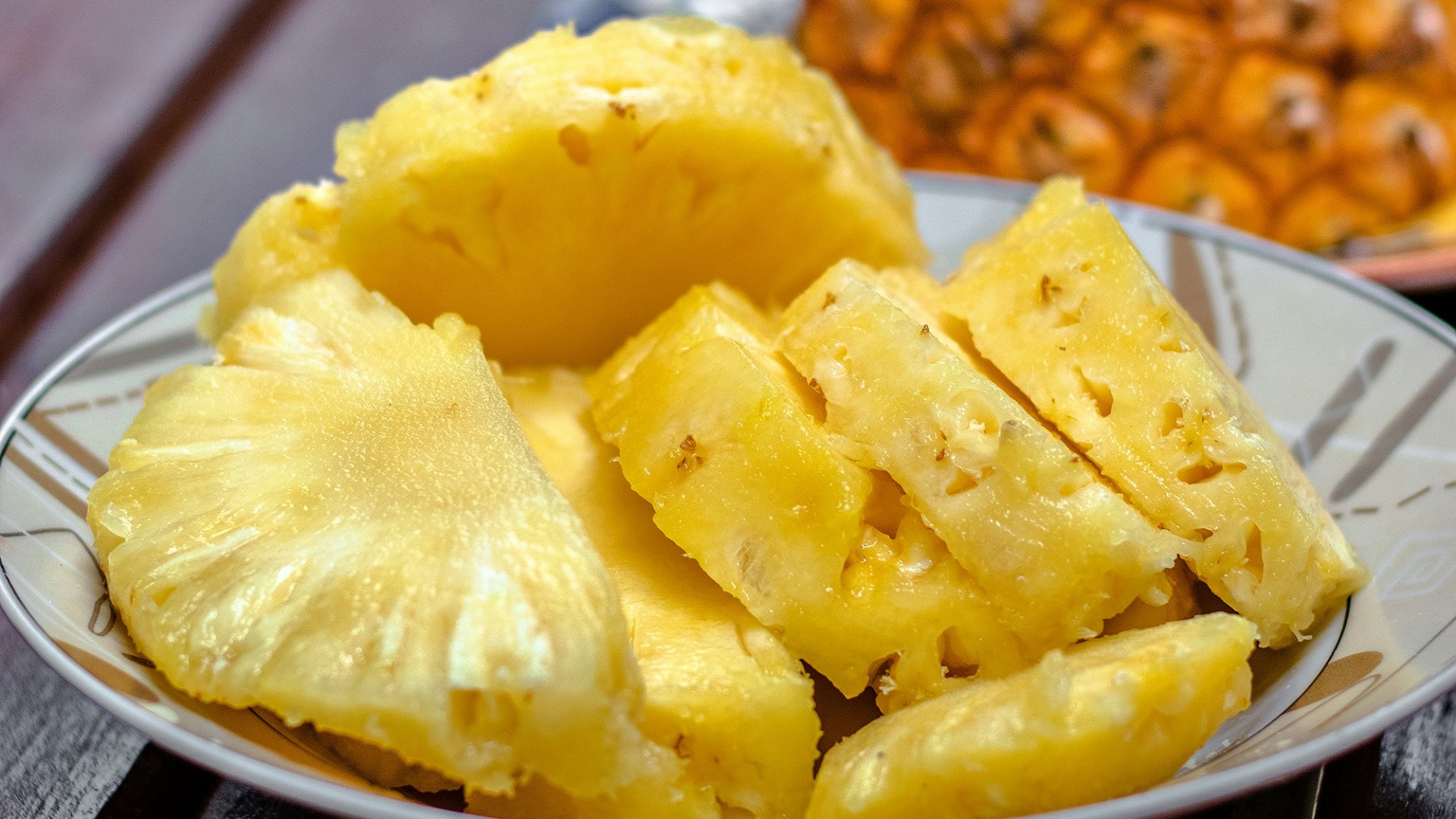 1. L'ananas a un goût d'alcool