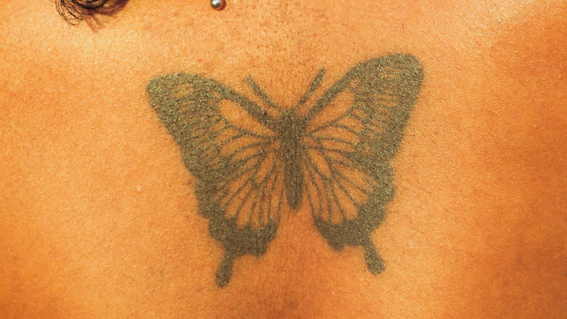 11. Le papillon pour le bas du dos