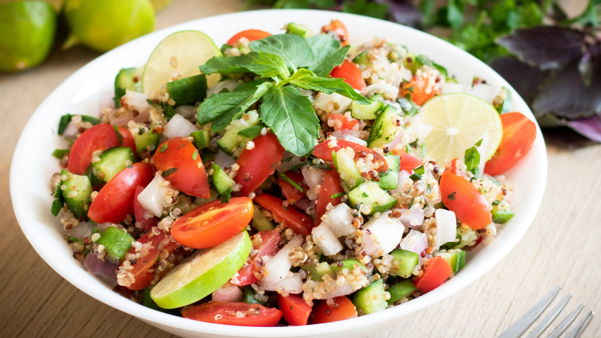 1. Salade de quinoa