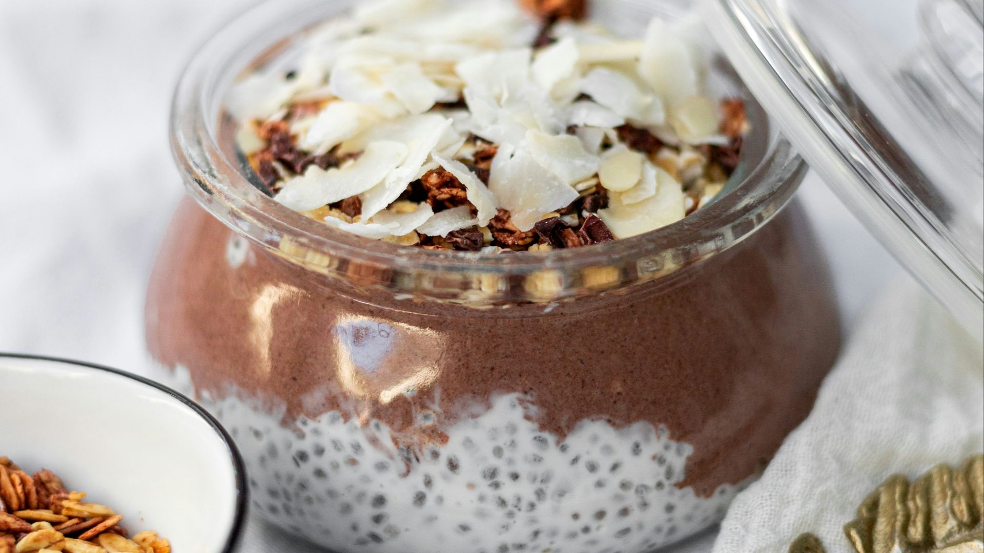 5. Pudding au chocolat noir et aux graines de chia