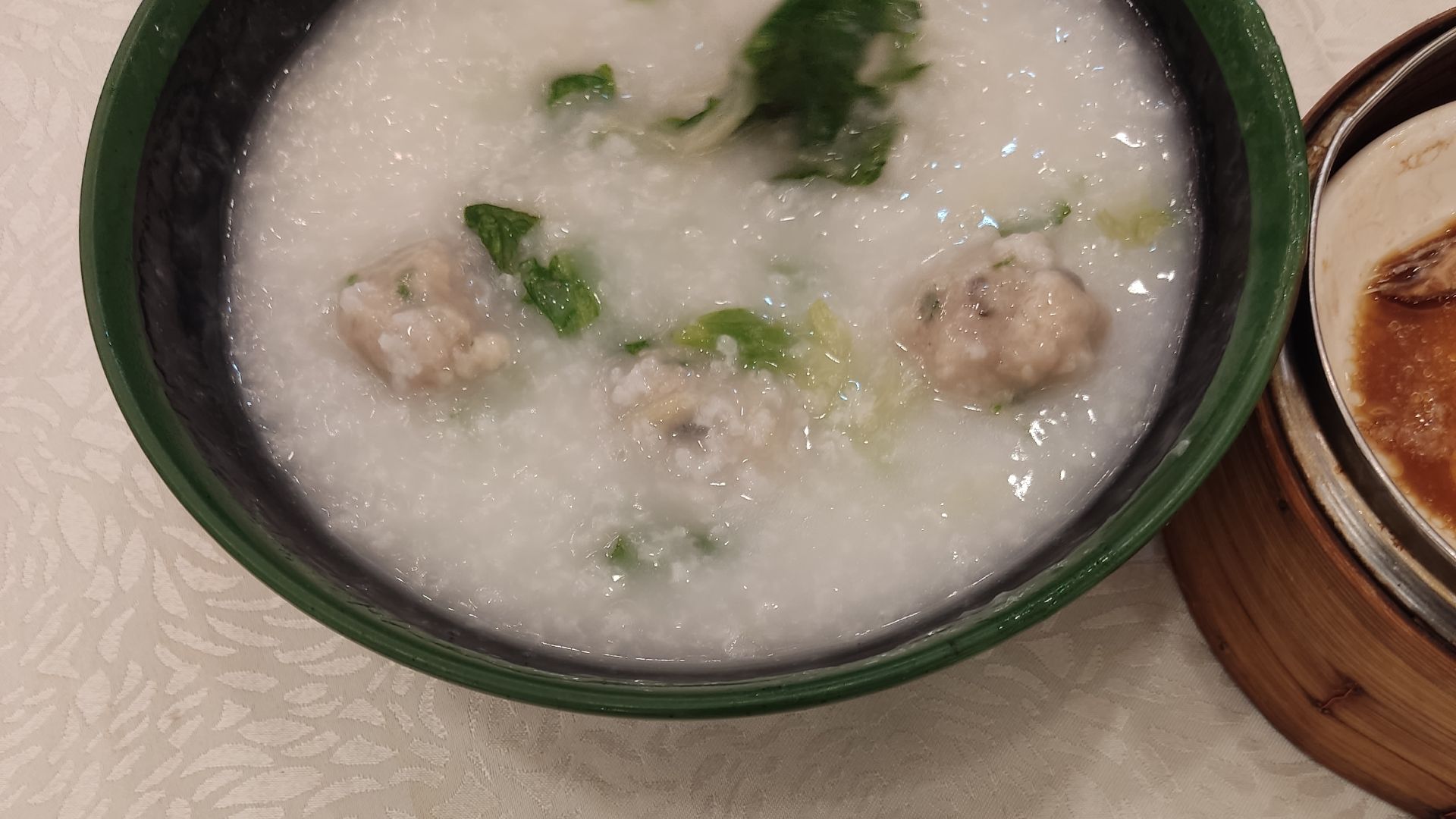 8. Congee aux protéines maigres