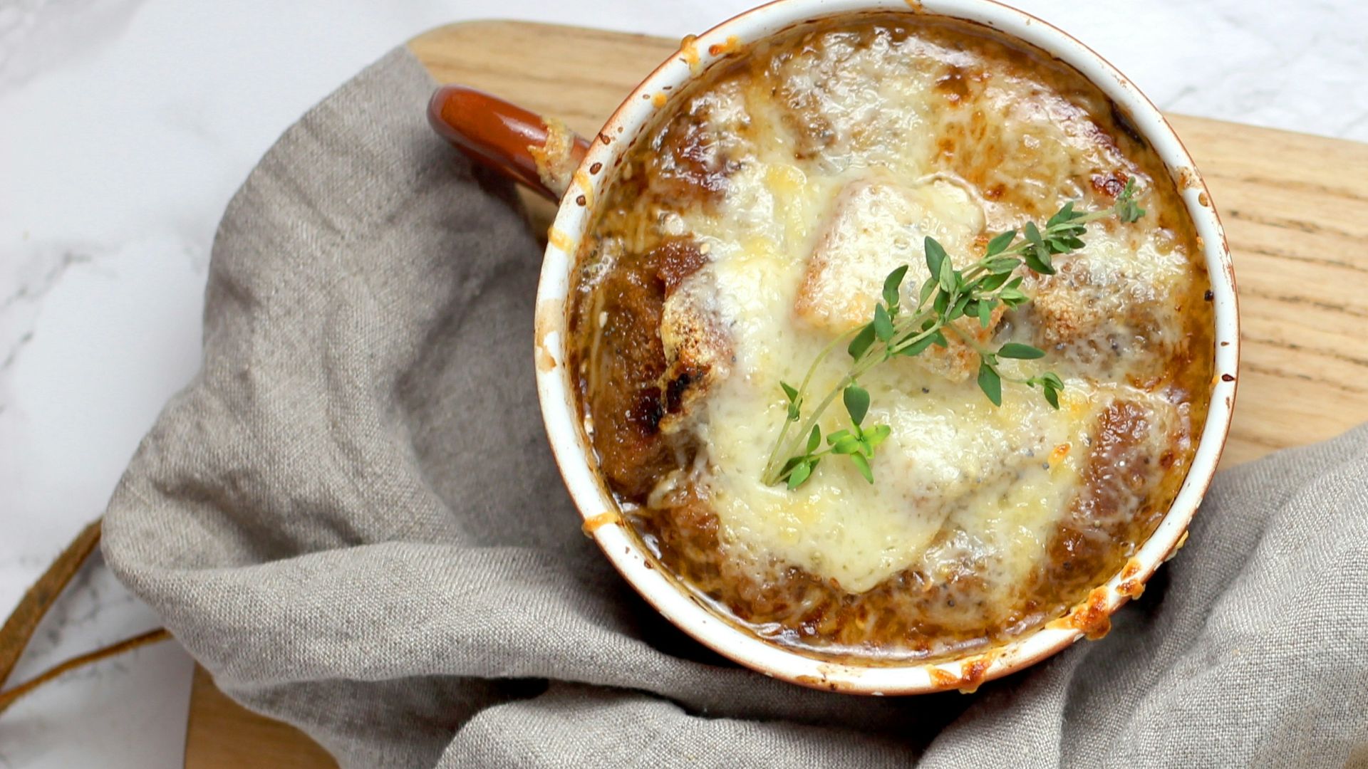 4. Soupe à l'oignon