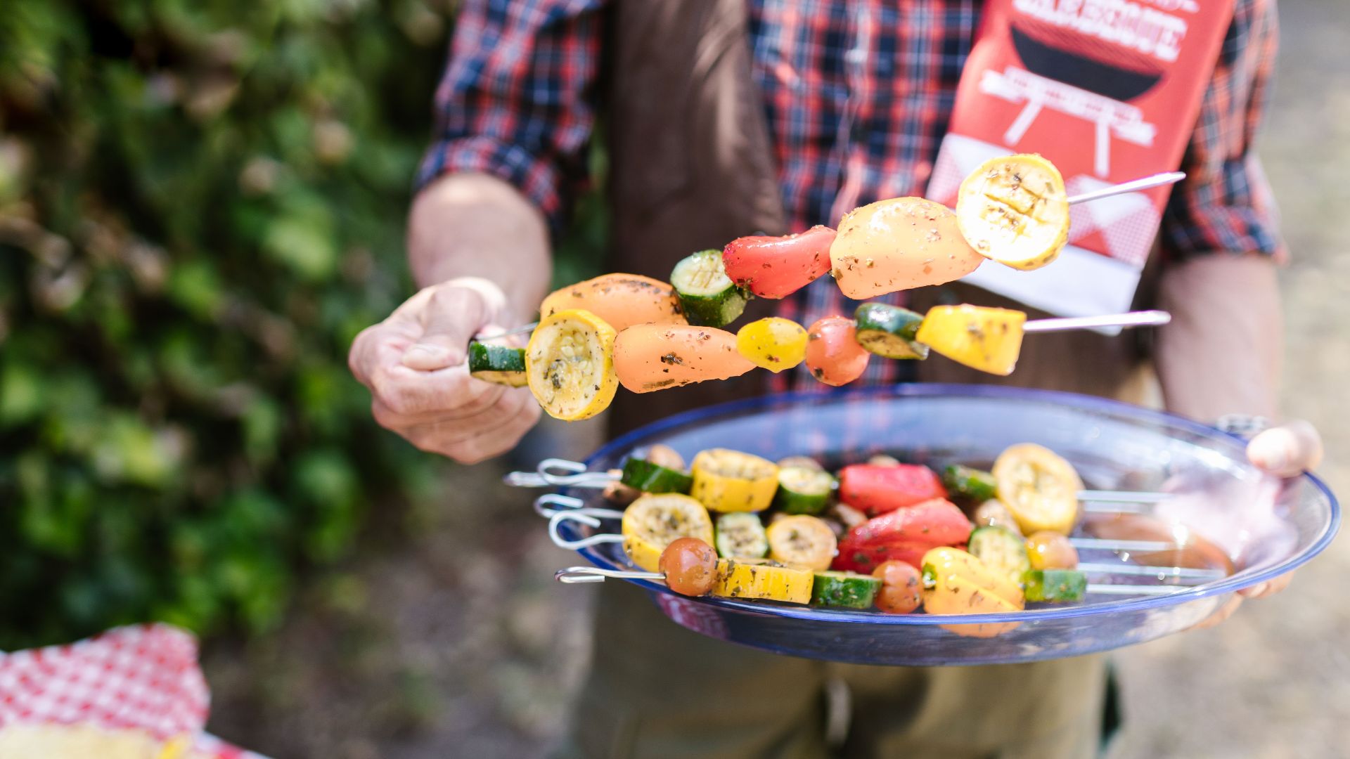 4. Brochettes de légumes