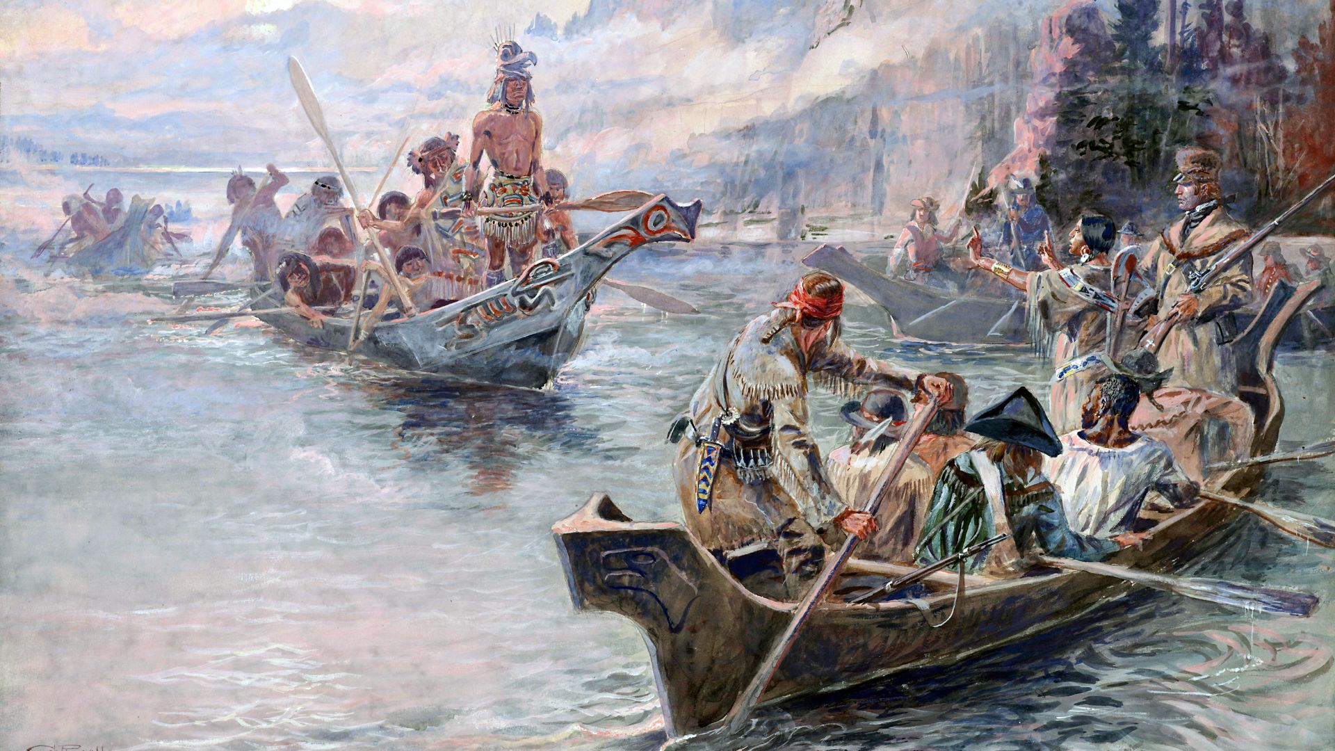 4. Lewis et Clark ont atteint la côte Pacifique