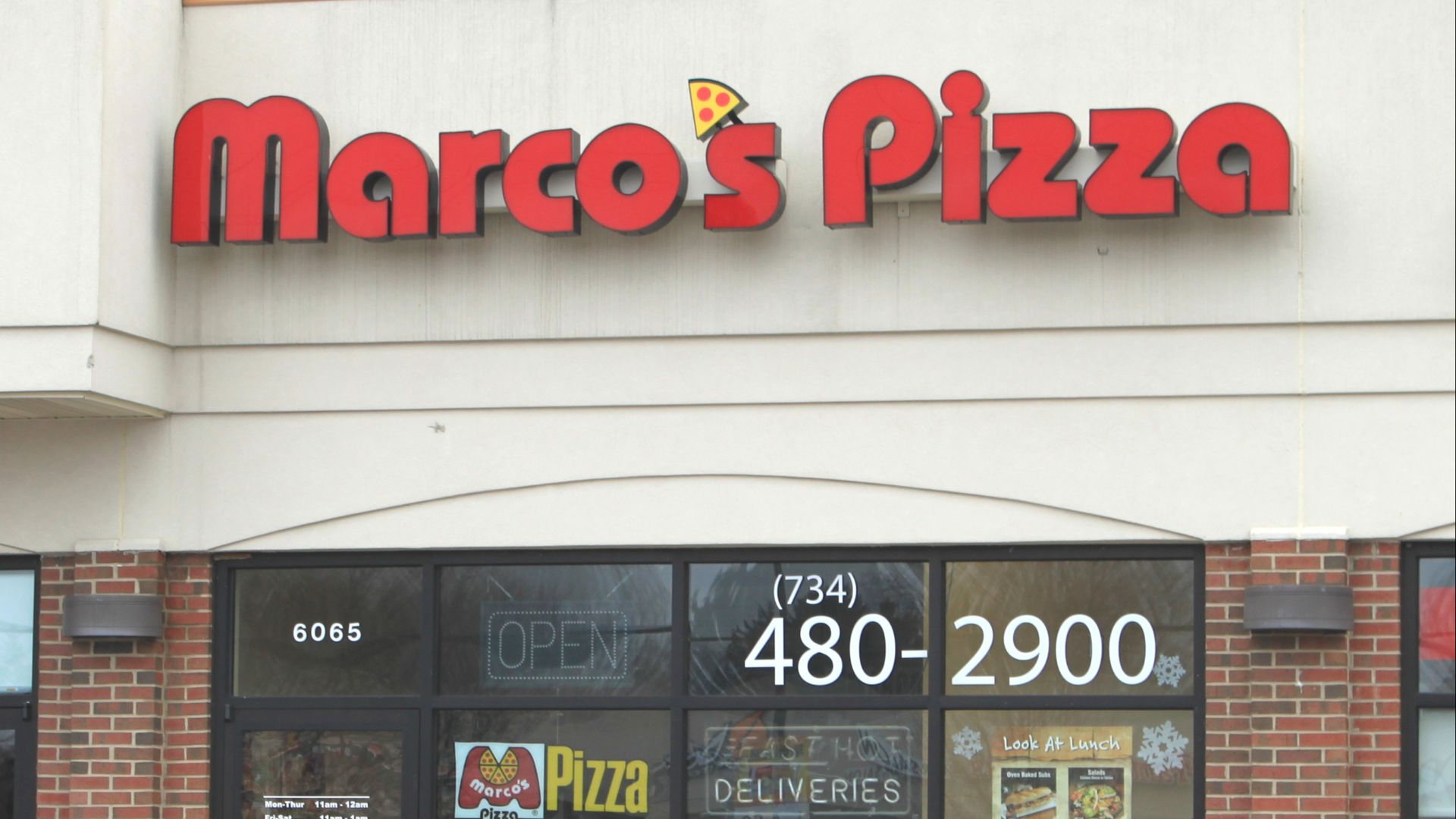 6. Marco's Pizza