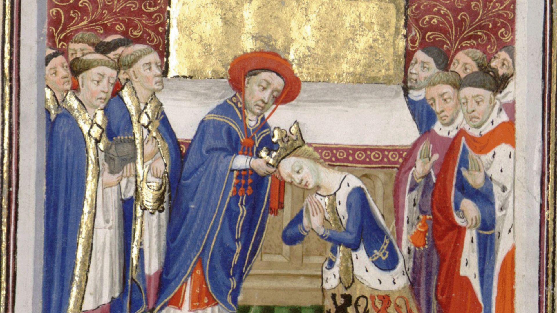14. Philippa de Hainaut et Édouard III d'Angleterre