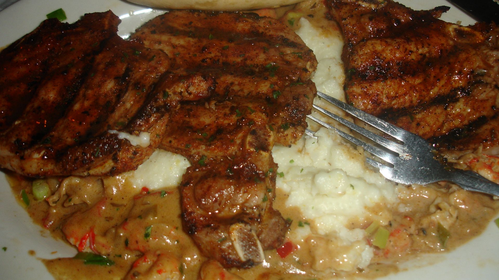 7. Côtelettes de porc en sauce