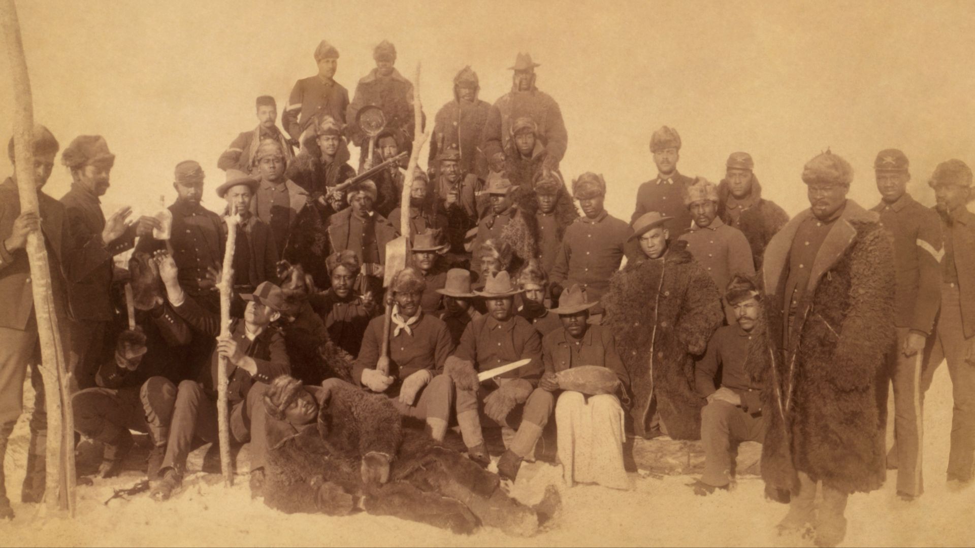 17. Les « Buffalo Soldiers » ont servi dans tout l'Ouest