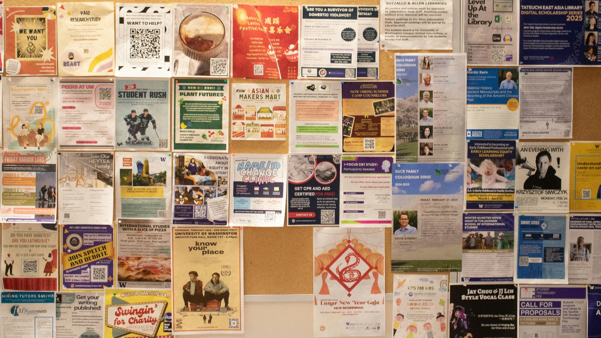 15. Le tableau d'affichage communautaire