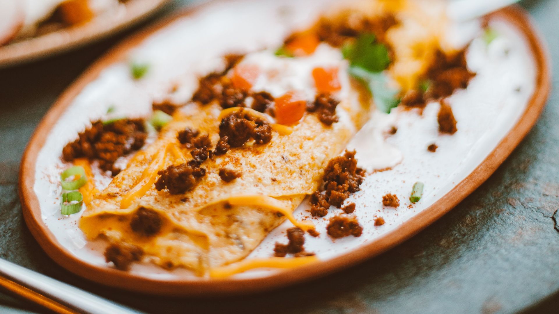 7. Burrito au chorizo pour le petit-déjeuner