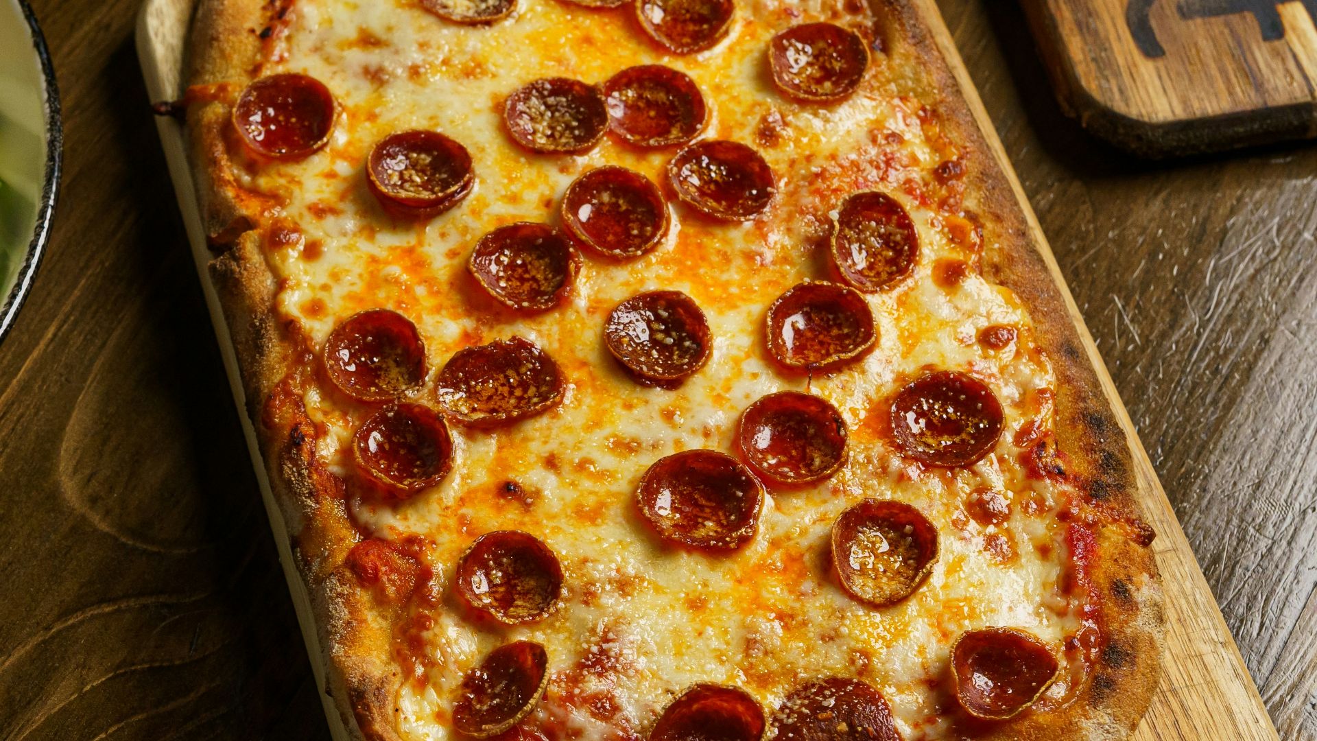 1. Feuilles de pizza rectangulaires