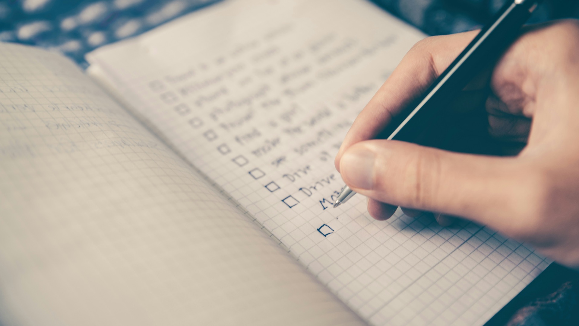 20. Établissez une liste de contrôle pour le retour