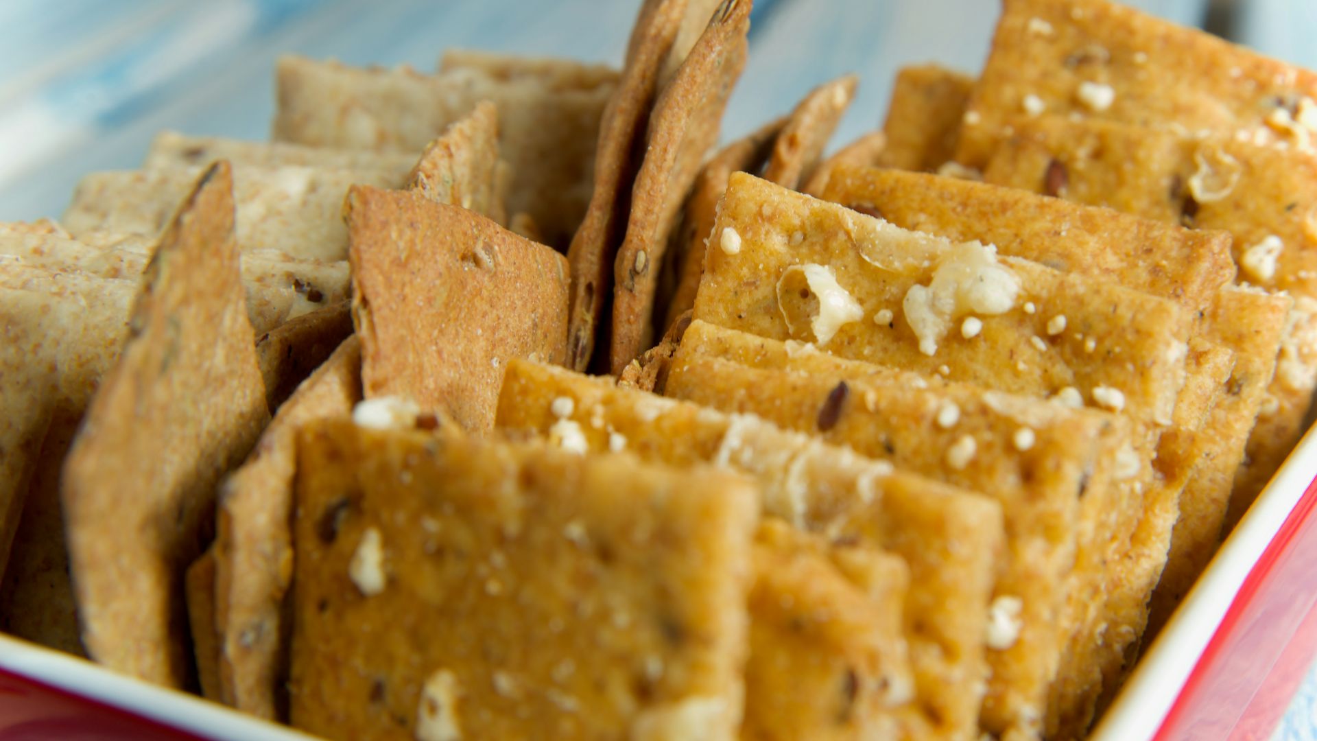 10. Crackers aux céréales complètes