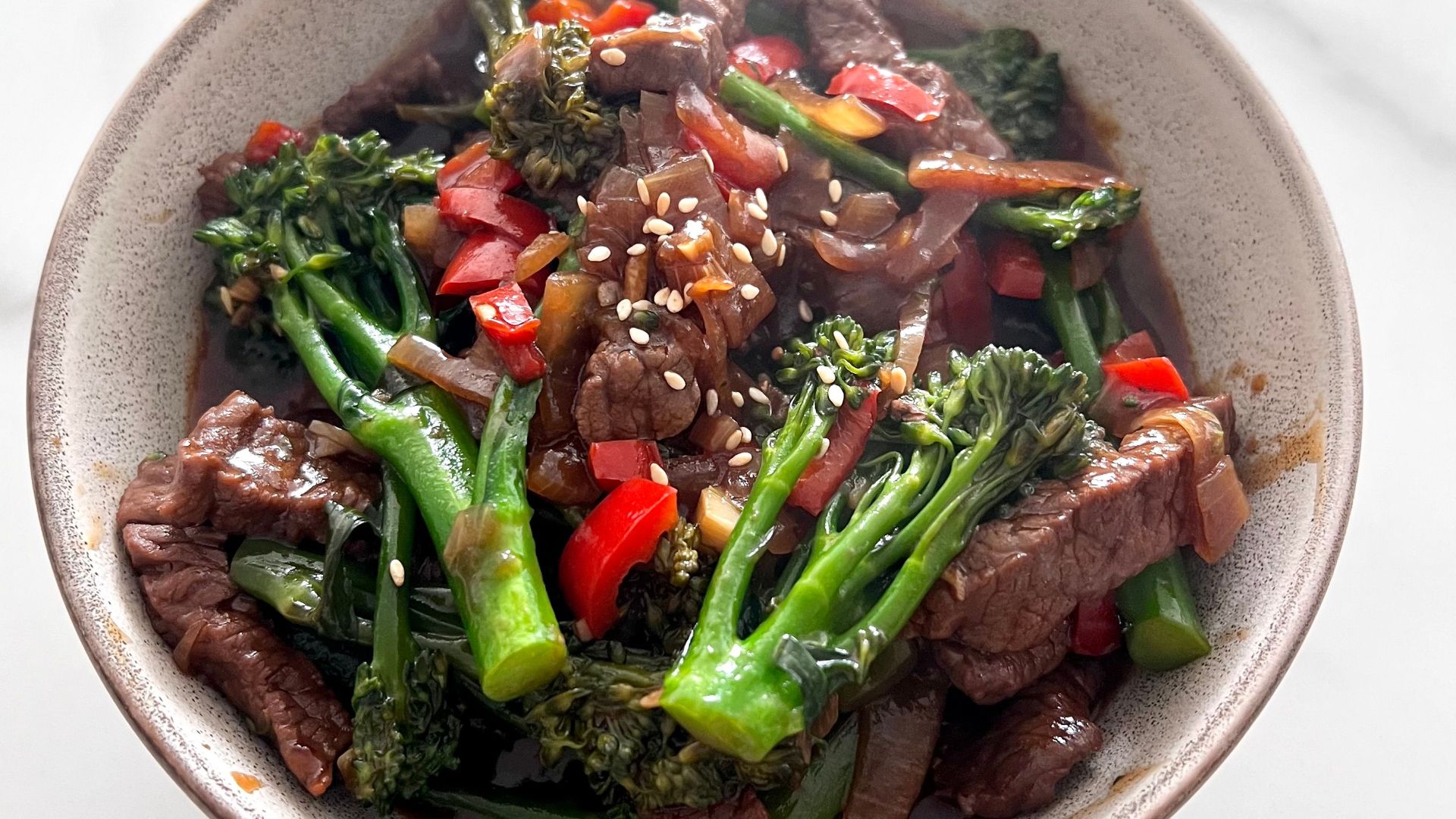 16. Sauté de bœuf aux brocolis