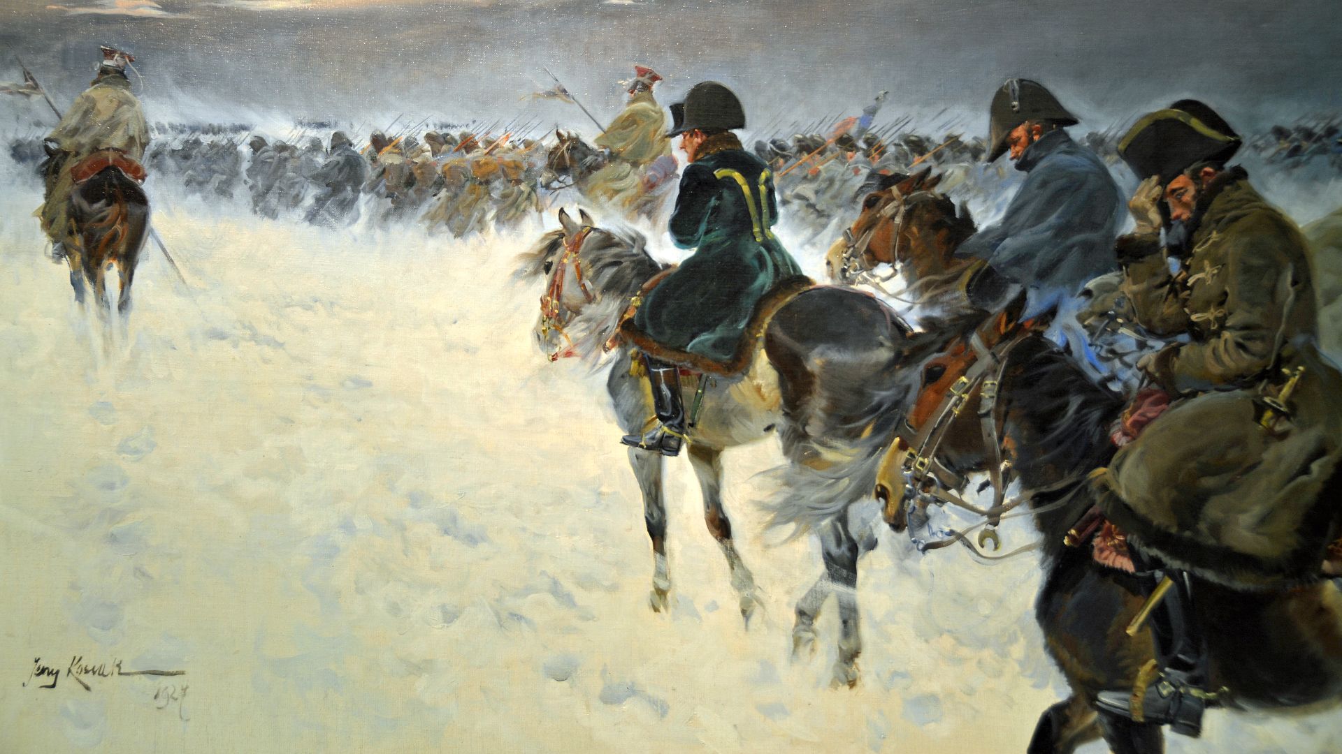12. L'hiver russe met Napoléon à rude épreuve