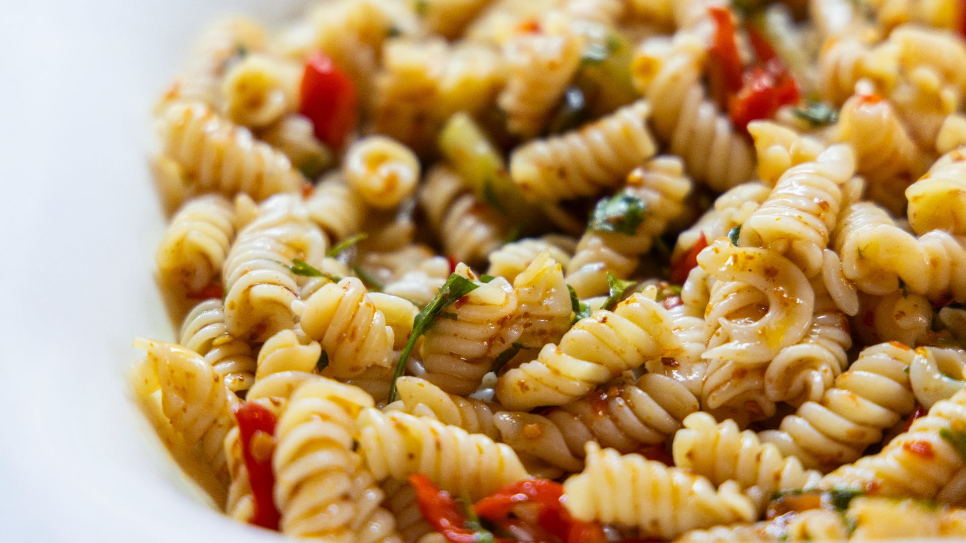 14. Salade de pâtes primavera froide