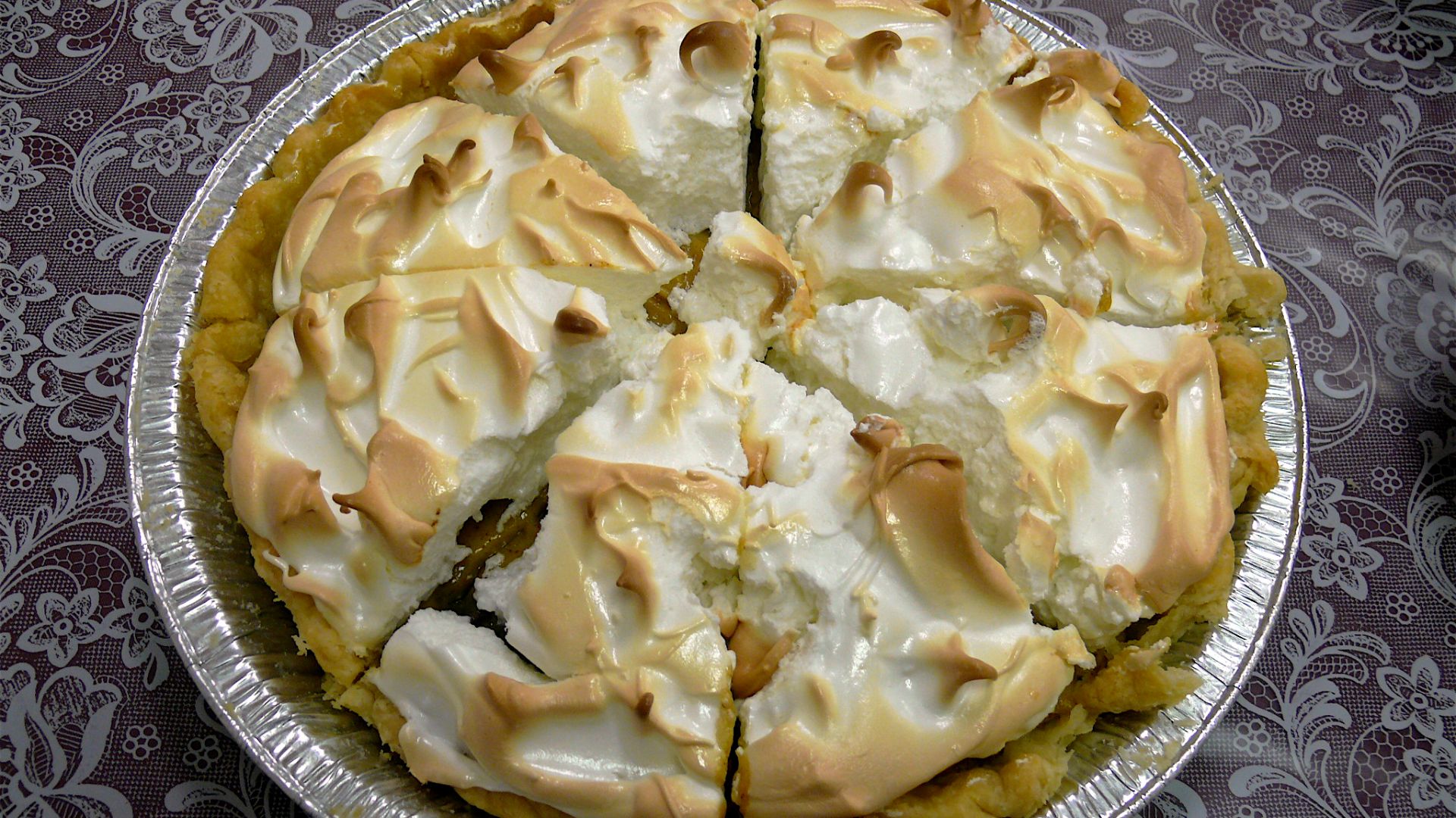 20. Tarte à la crème aigre et aux raisins secs