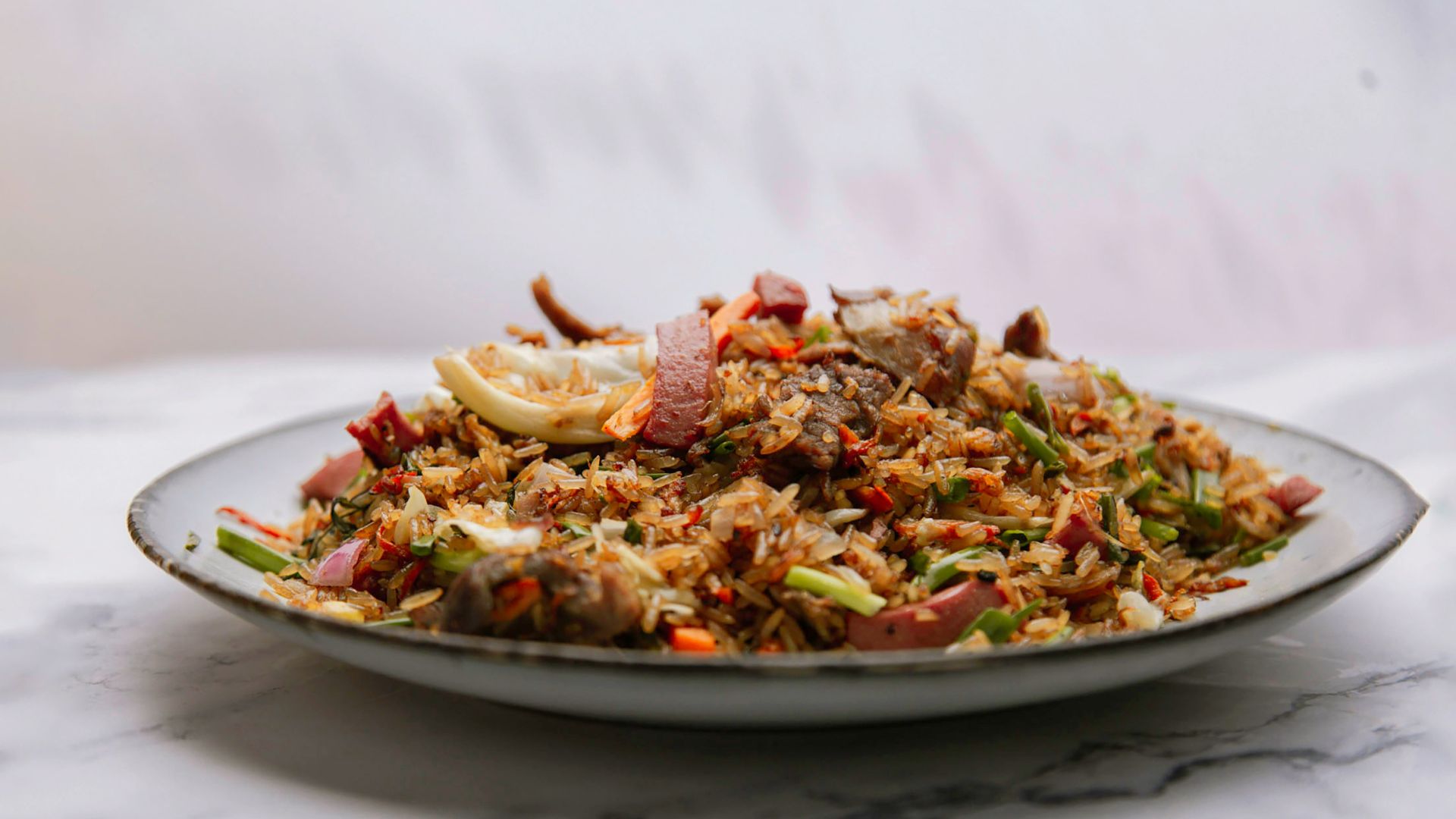 6. Riz frit au porc
