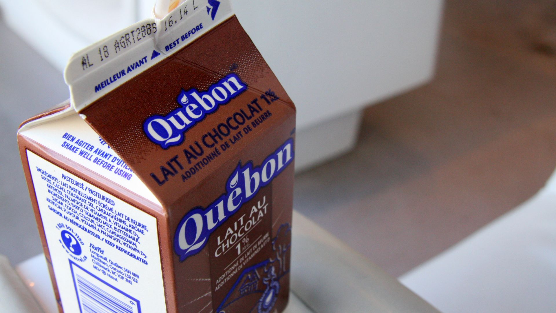 10. Lait chocolaté