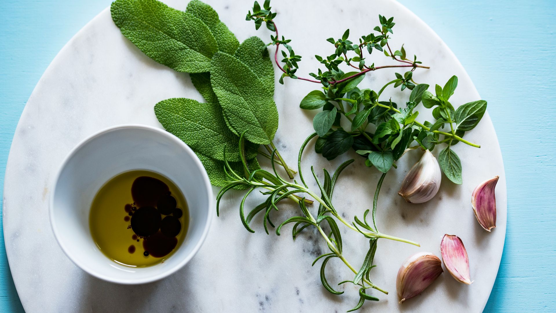 8. Congeler des herbes fraîches dans de l'huile