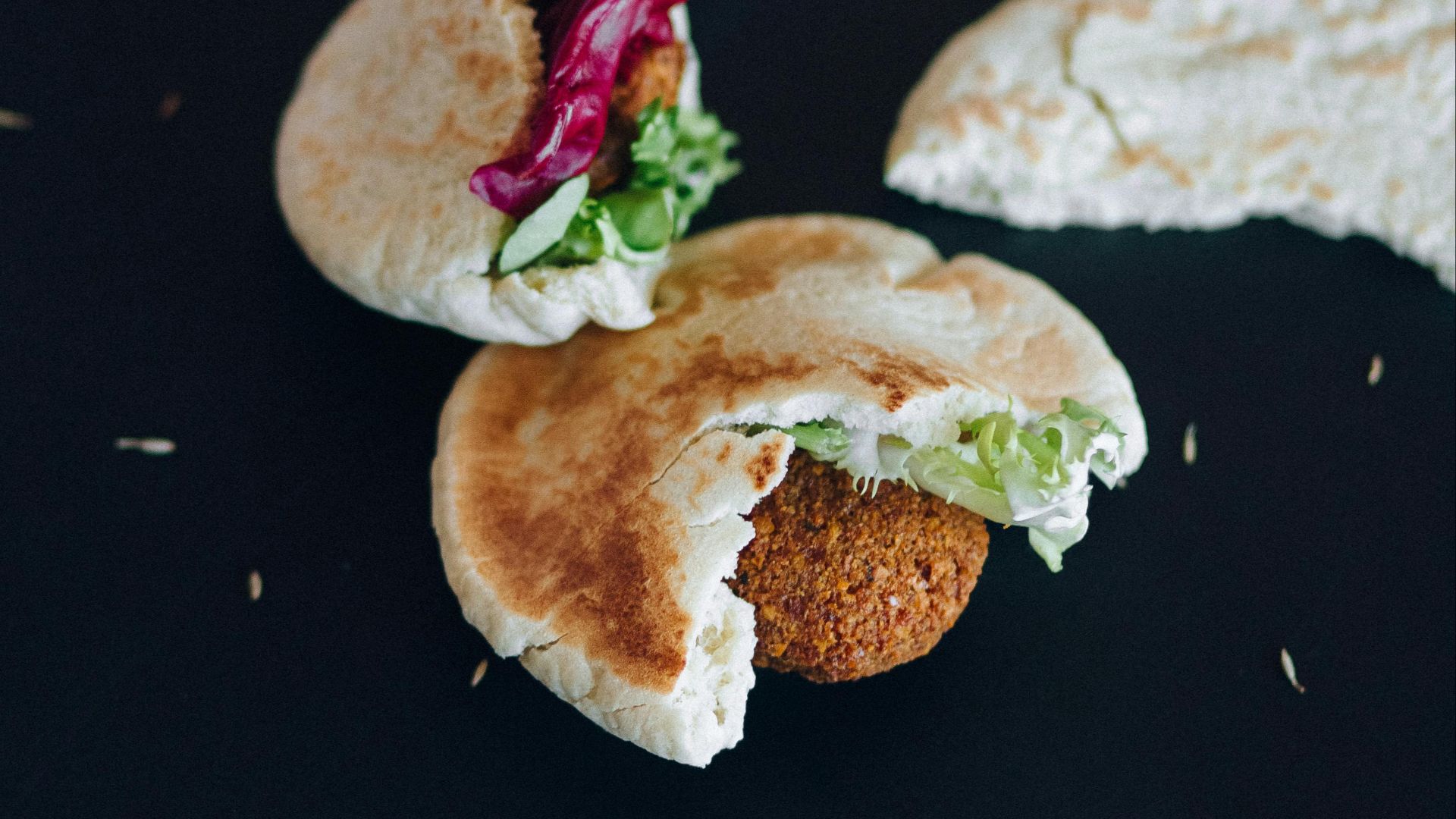 10. Pita aux falafels