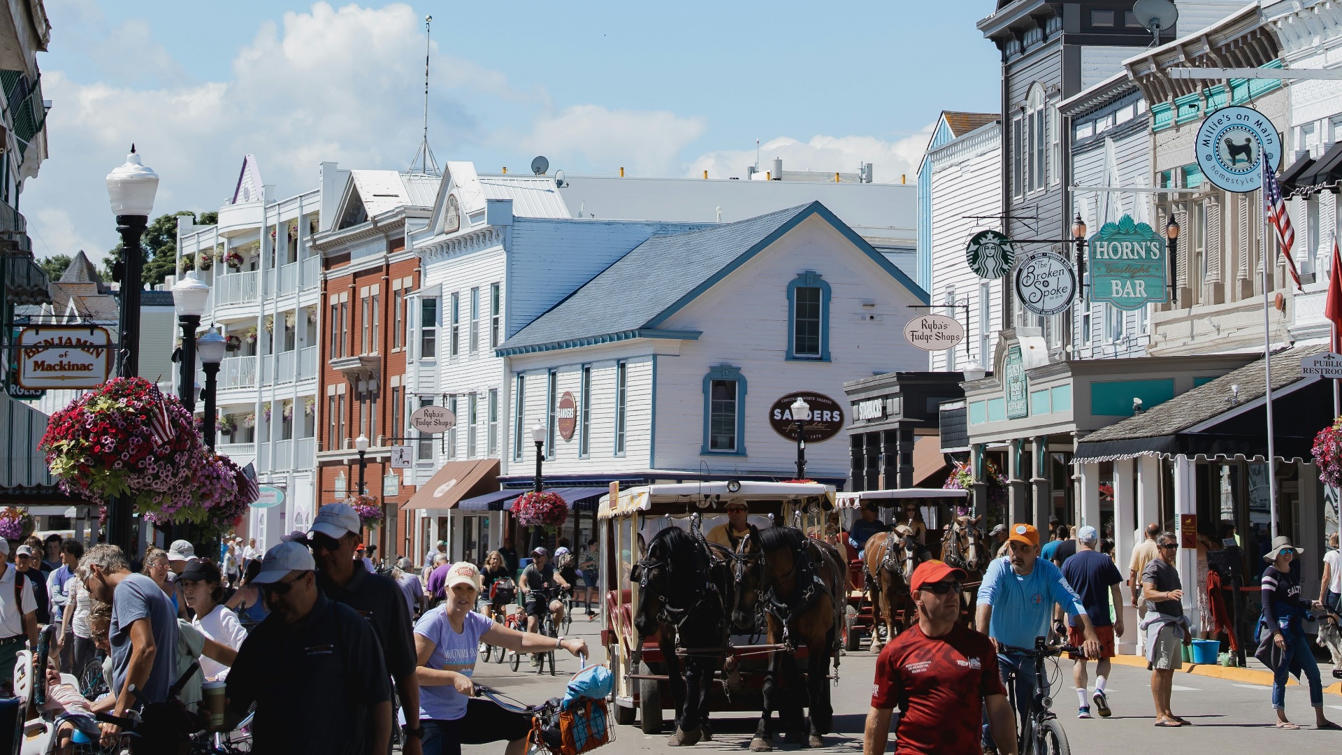 6. L'île de Mackinac, dans le Michigan
