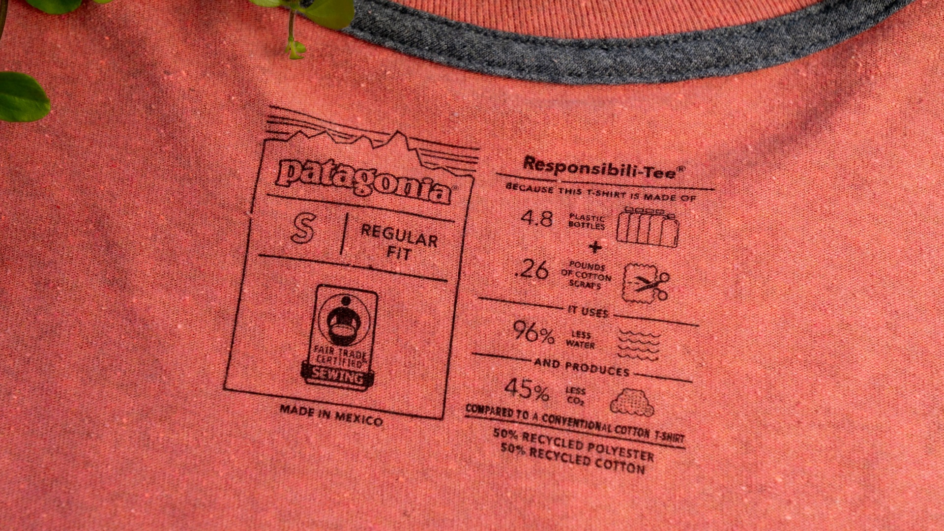 1. Ne pas tenir compte de la composition du tissu