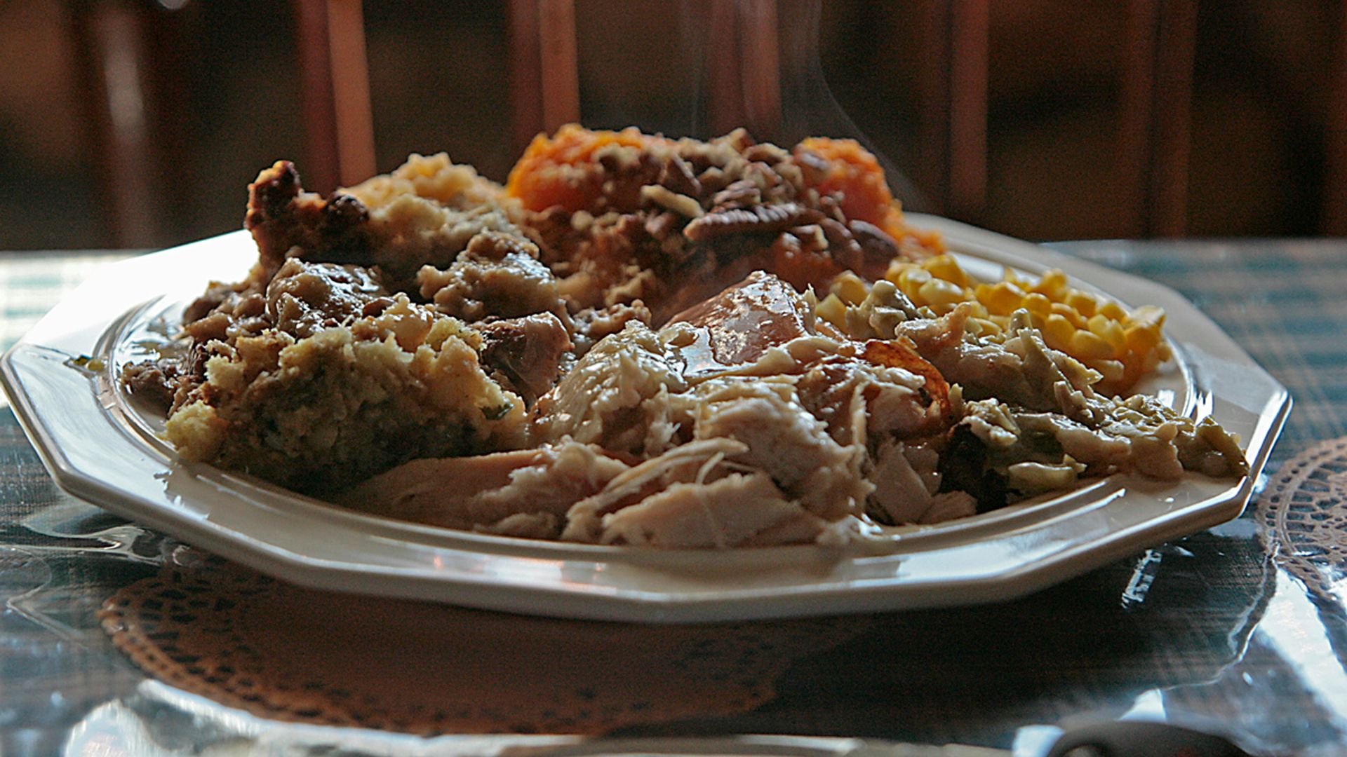 20. Une assiette bien garnie pour Thanksgiving