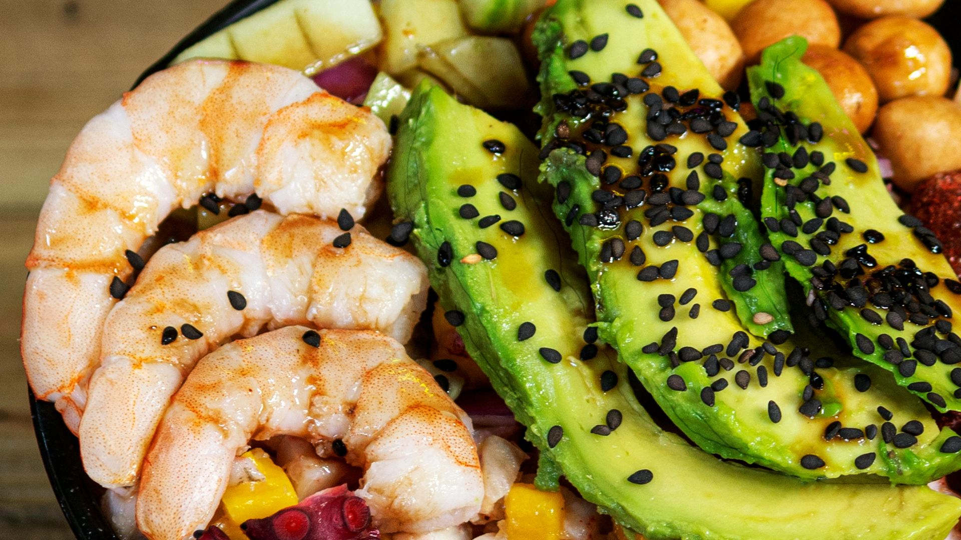 5. Bol de burrito aux crevettes