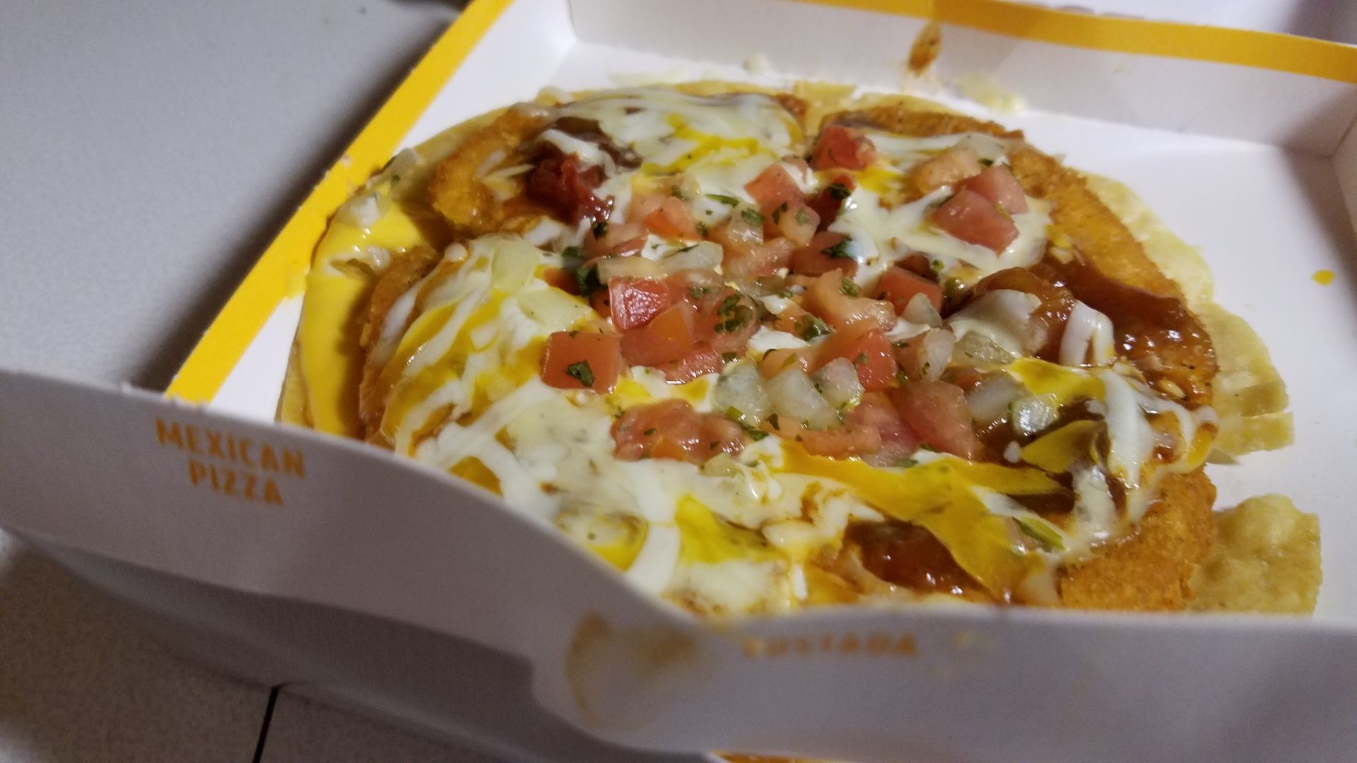 3. La pizza mexicaine de Taco Bell