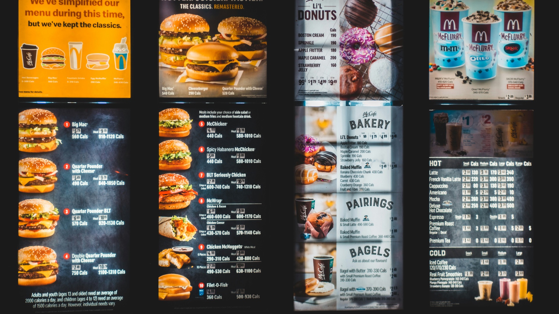 9. McDonald’s n’indique pas que ses plats vendus aux États-Unis sont végétariens