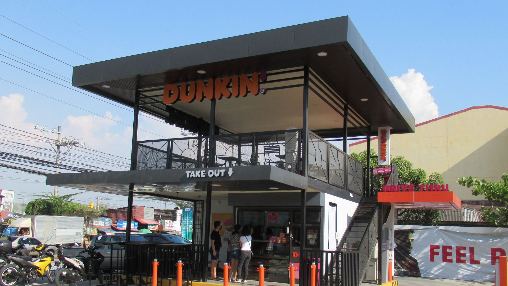4. Wrap « Wake-Up » de Dunkin’ aux galettes de pommes de terre et sauce barbecue dorée