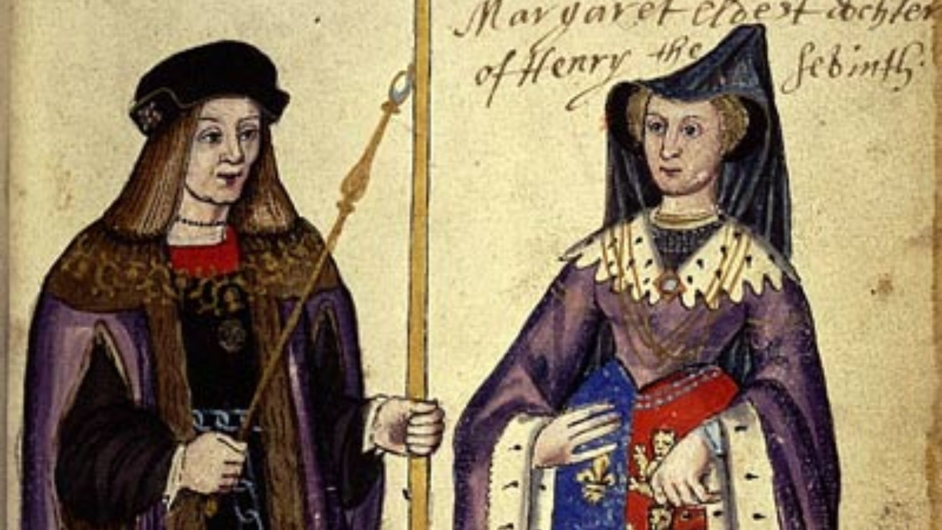 4. Jacques IV et Marguerite Tudor