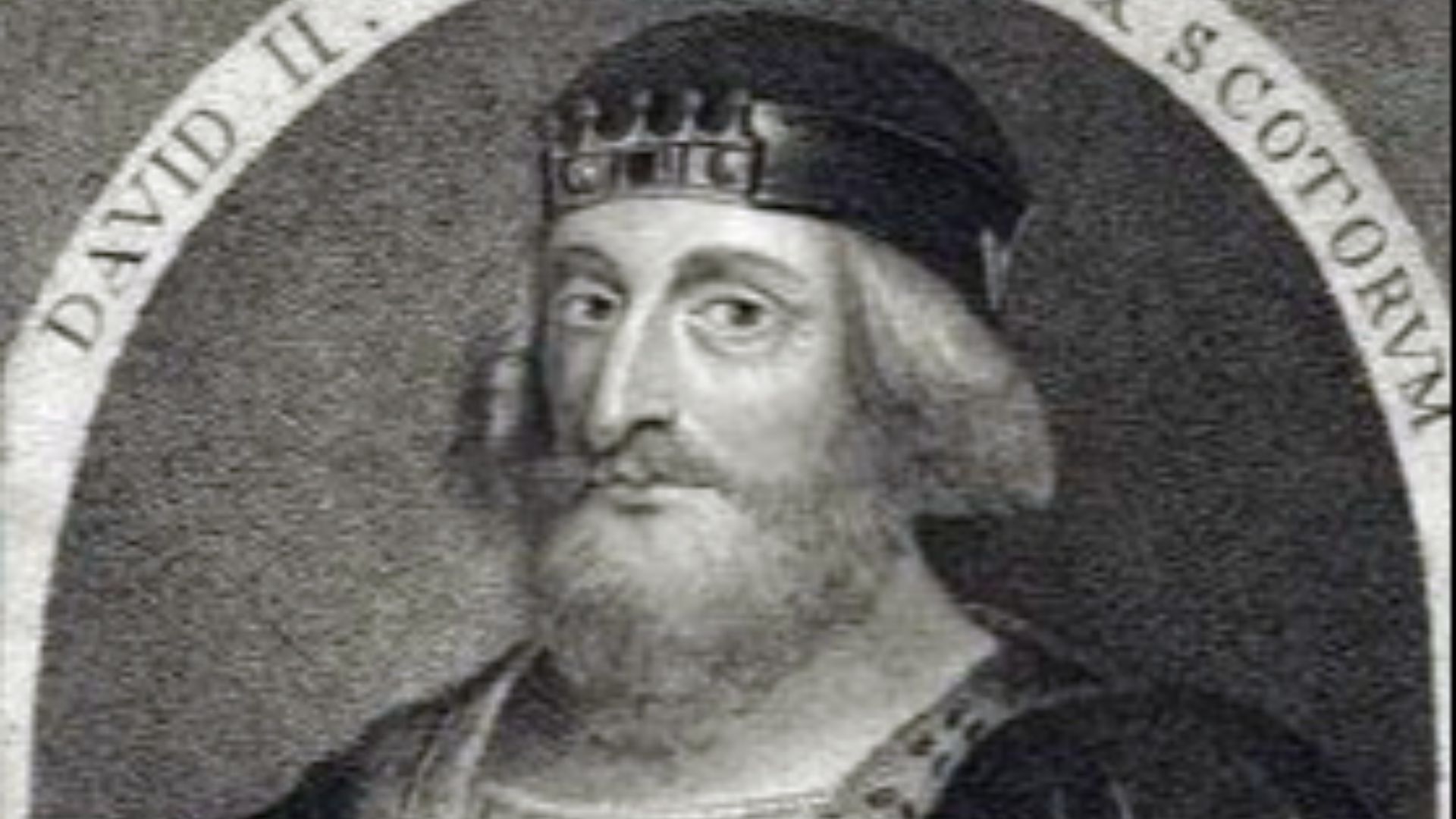 14. Le roi David II d'Écosse