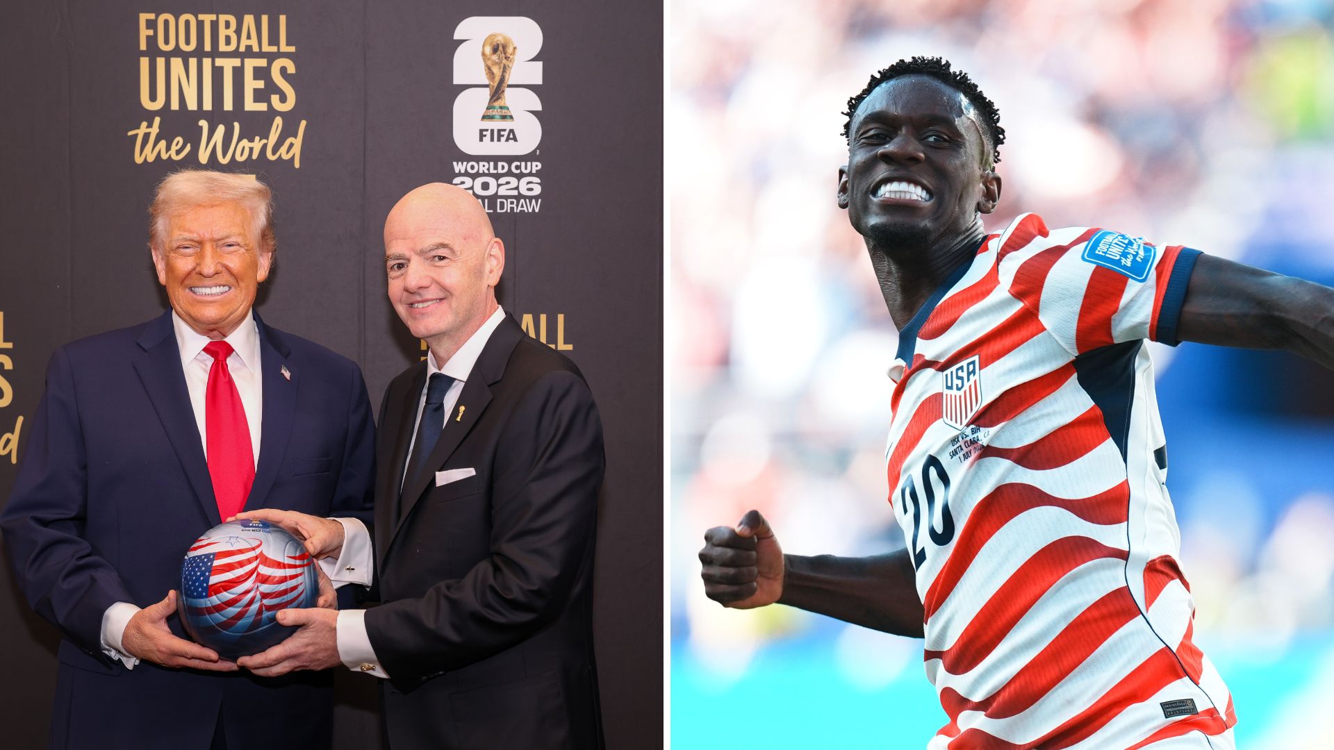 World Cup Chaos After FIFA Overturns USA Star Folarin Balogun’s Red Card Following Trump Request