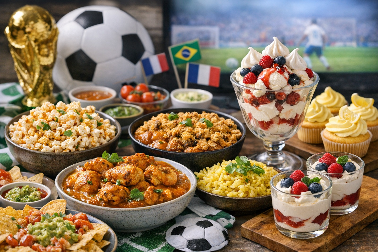 10 recettes savoureuses pour accompagner la Coupe du Monde de la FIFA